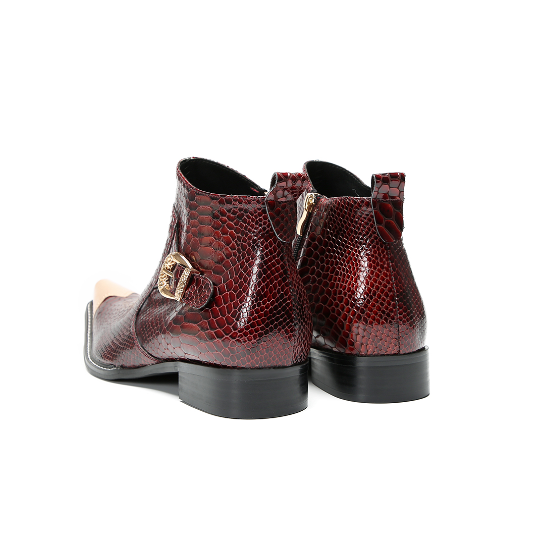 Red Pointed Toe real Leather M - огляд і ціна Formal Dress