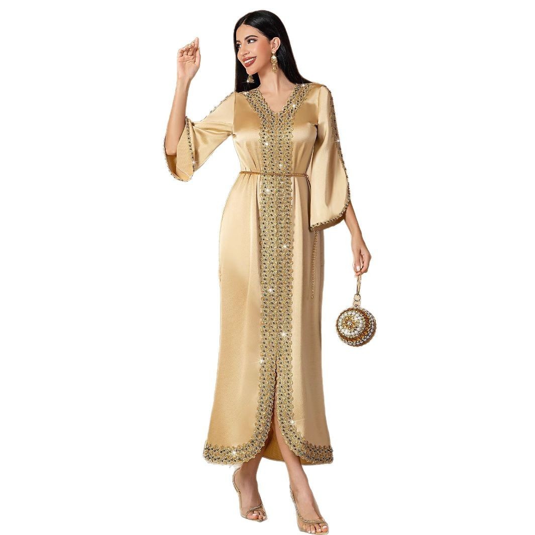 Elegant Rhinestone Embroidery  - огляд і ціна Evening Gown