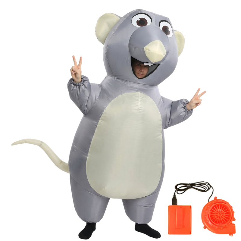 Cartoon Mouse Inflatable Costu - огляд і ціна Womens Suit
