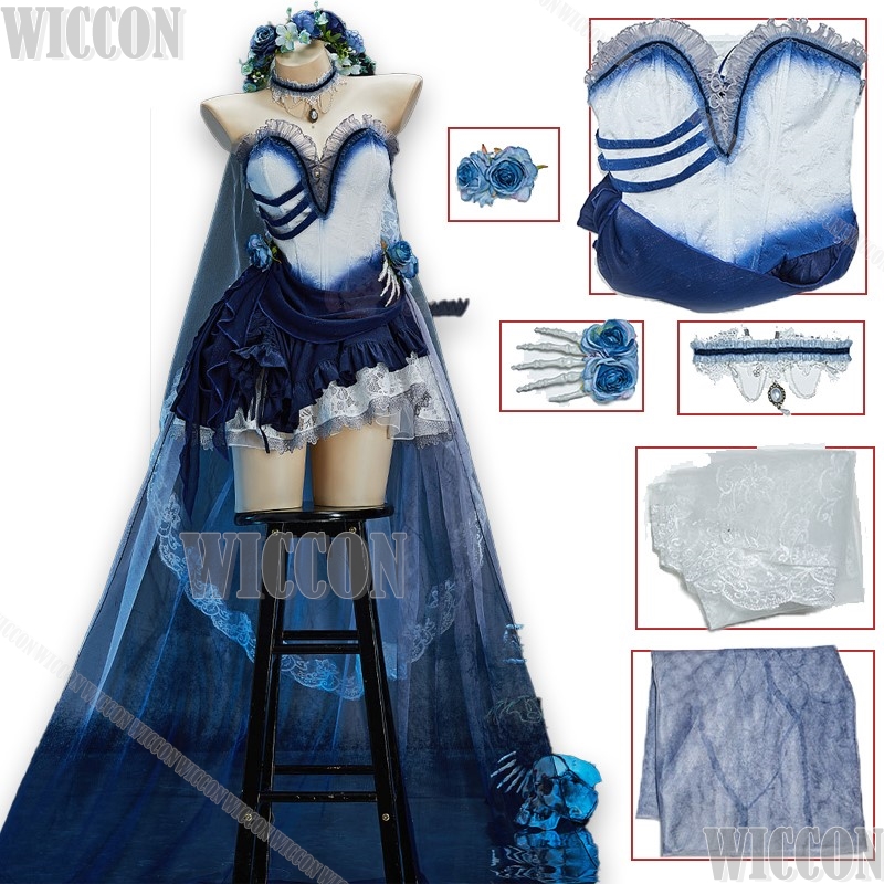 Corpse Bride Halloween Cosplay - огляд і ціна Formal Skirt