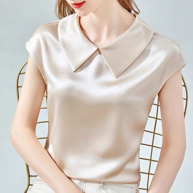 Camisas De Mujer Elegant Ice S - огляд і ціна Silk Blouse
