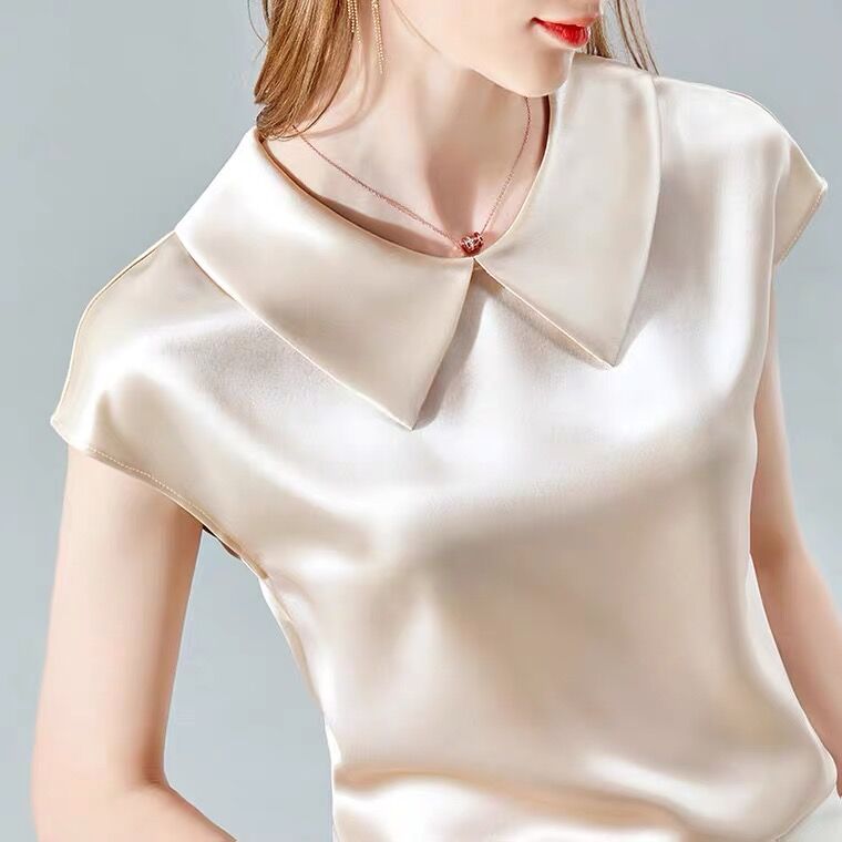 Camisas De Mujer Elegant Ice S - огляд і ціна Silk Blouse